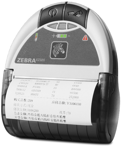 Zebra EZ320 label etiketten