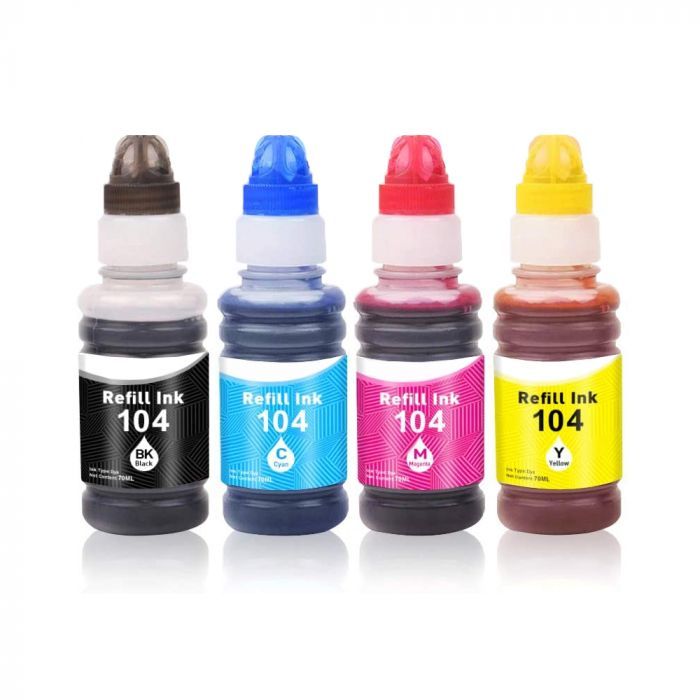 Epson Ecotank 102XL/103XL/104XL inkt cartridge Multipack - Huismerk main product photo