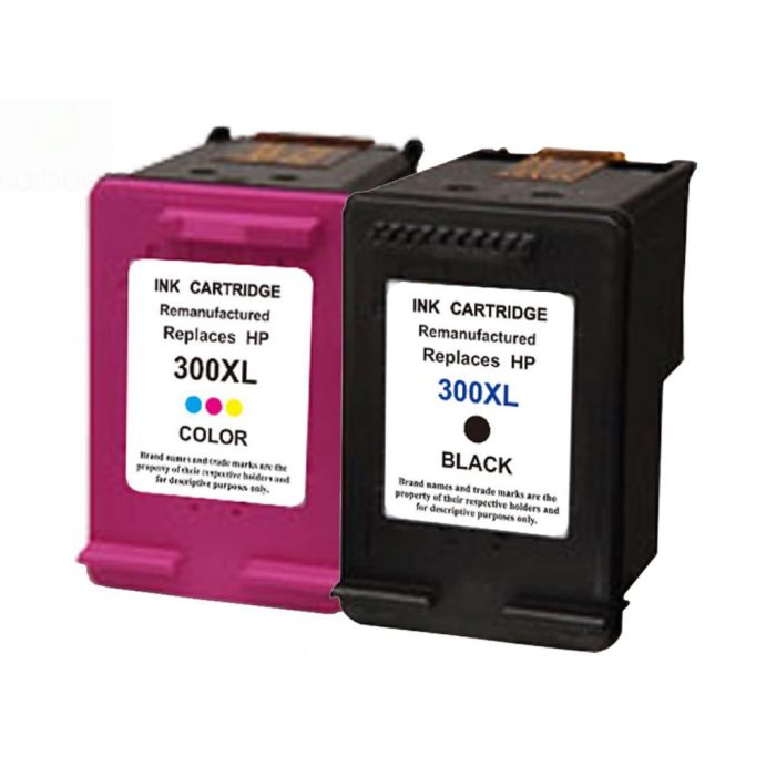 Huismerk voor HP CC641EE inkt cartridge / HP CC644EE inkt cartridge (300XL) Multipack Zwart en Kleur main product photo