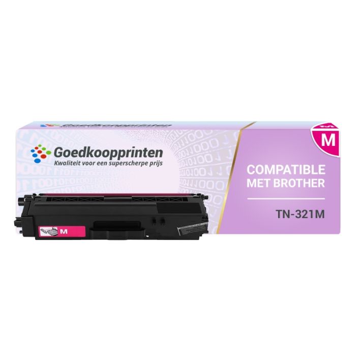 Brother TN321M toner magenta (3.500 afdrukken) - Huismerk main product photo
