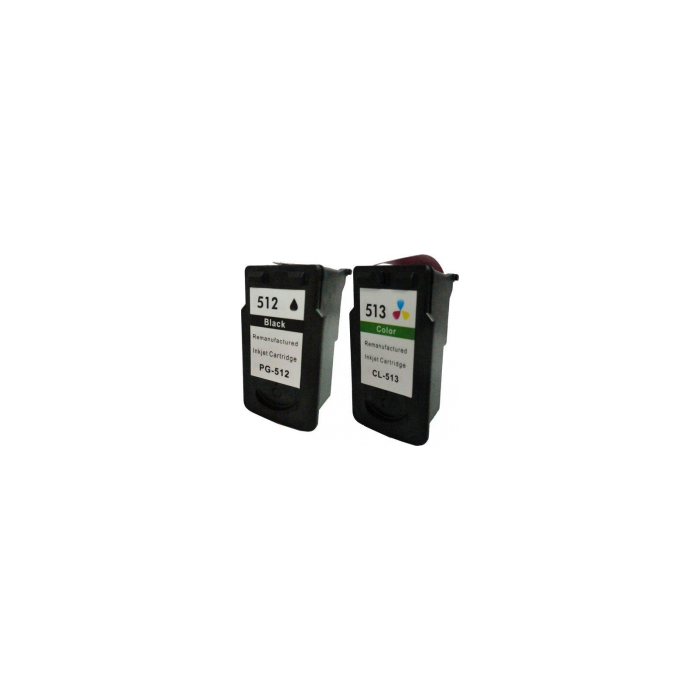 Canon PG-512 / CL-513 inkt cartridges set zwart en kleur Multipack - Huismerk main product photo