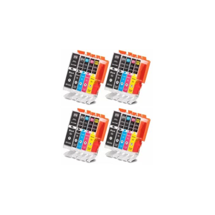 ACTIE: CANON PGI-570 XL / CLI-571 XL Inkt Cartridges Multipack (20st) - Huismerk main product photo
