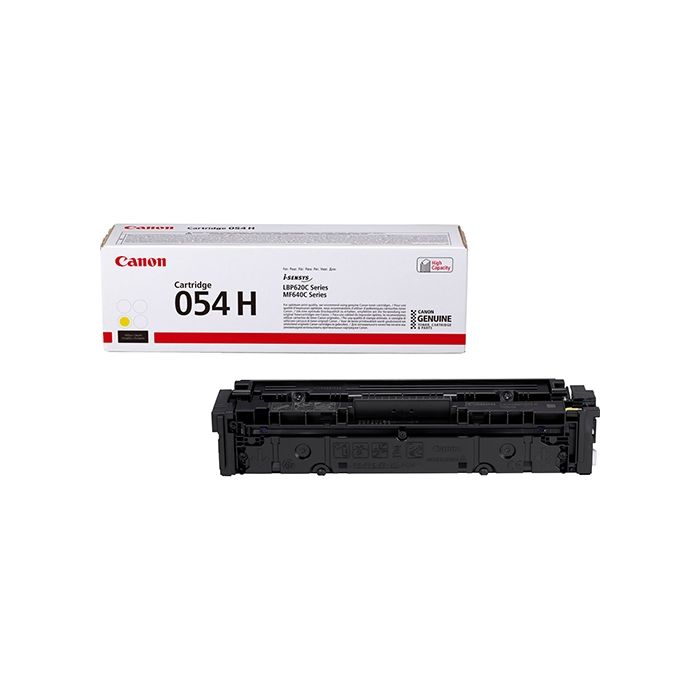 Canon 054H toner cartridge Geel (2.300 afdrukken) - Origineel main product photo