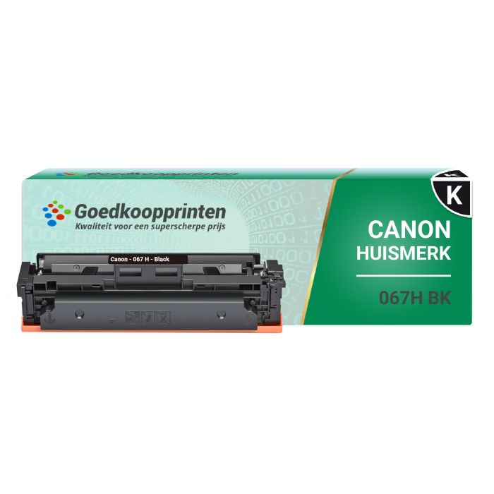 Canon 067H toner cartridge Zwart - 3130 afdrukken main product photo