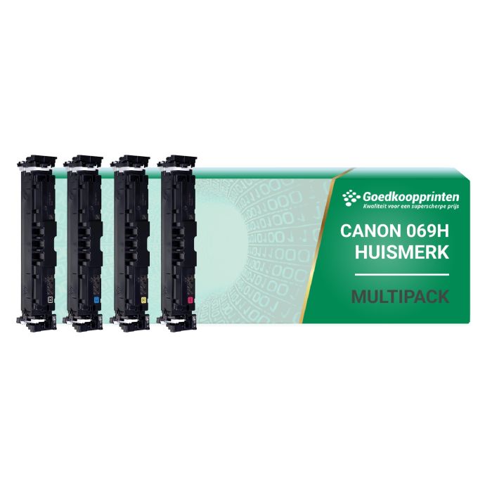 Canon 069H toner cartridge Multipack - Huismerk set main product photo