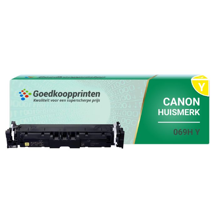 Canon 069H toner cartridge Geel huismerk - 5500 afdrukken main product photo