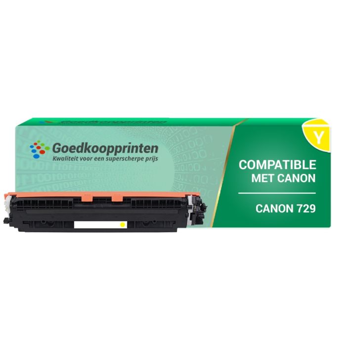 Canon 729Y toner cartridge Geel (1.000 afdrukken) - Huismerk main product photo