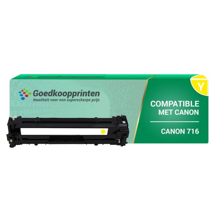 Canon 716Y toner Geel (1.800 afdrukken) - Huismerk main product photo