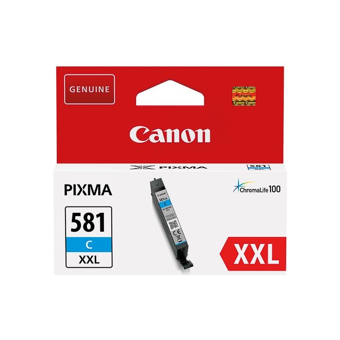 Canon CLI-581C XXL inkt cartridge Cyaan (11,7ML) - Origineel main product photo