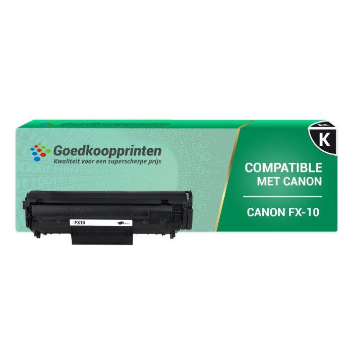 Canon FX-10 toner cartridge Zwart (2.500 afdrukken) - Huismerk main product photo
