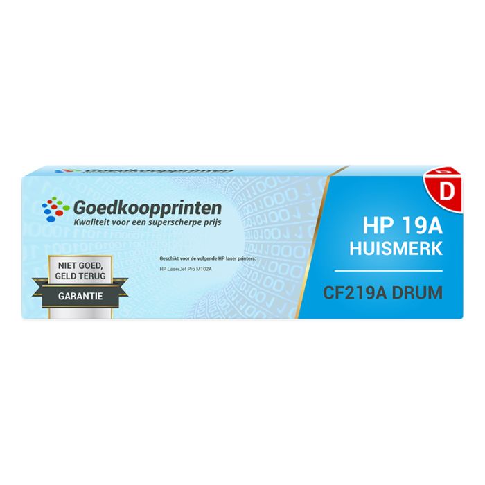 Huismerk voor HP 19A DRUM / HP CF219A DRUM - 12.000 afdrukken main product photo