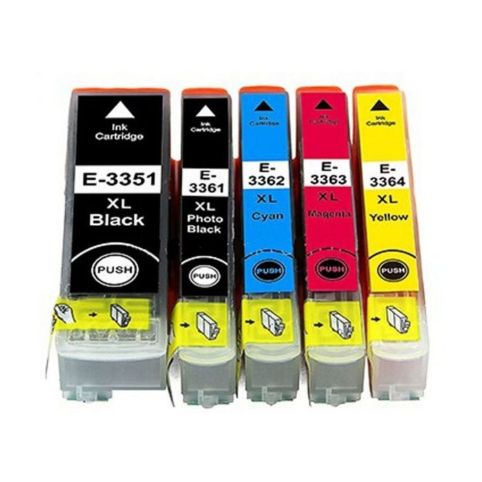 Epson 33XL inkt cartridge Multipack (C13T33574010) 5st. - Huismerk set main product photo