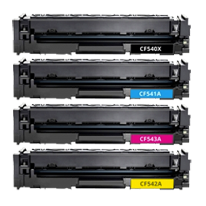 Huismerk voor HP 203X toner cartridge Multipack (CF540-43X) main product photo