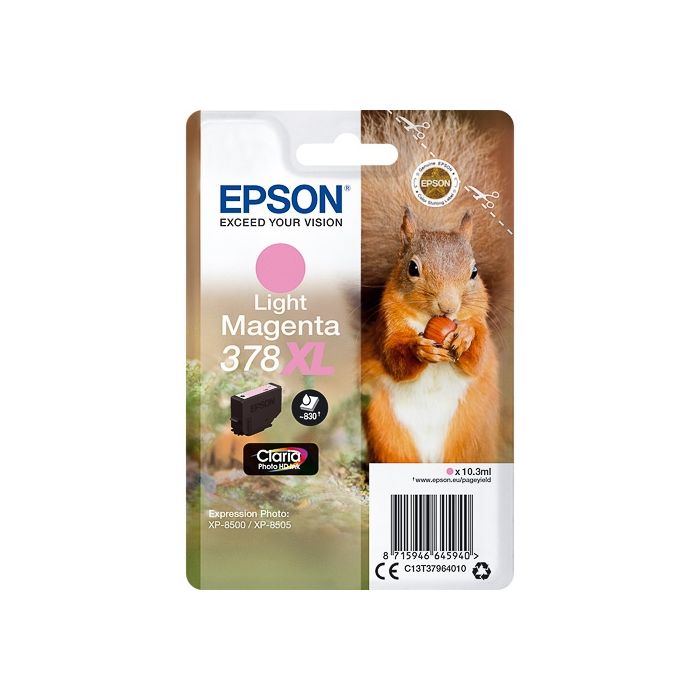 Epson T3786 inkt cartridge Licht-magenta (378XL) 9,3ML - Origineel main product photo