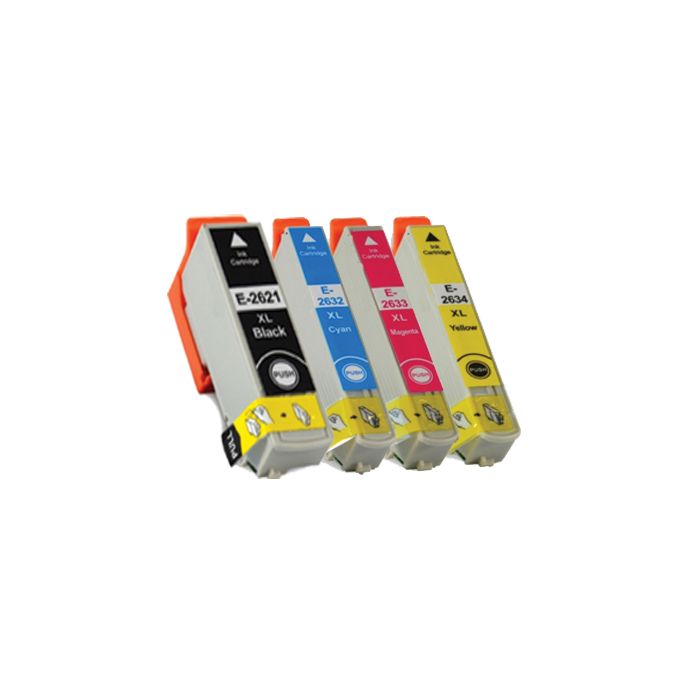 Epson T26XL inkt cartridges multipack (set 4 stuks) - Huismerk main product photo