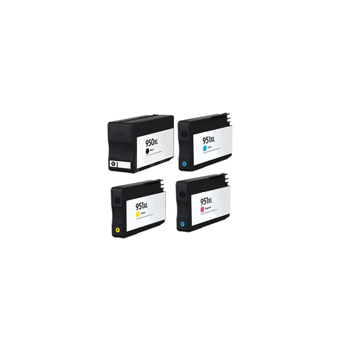 Huismerk voor HP 950XL inkt cartridge / HP 951XL cartridge Multipack set 4x main product photo