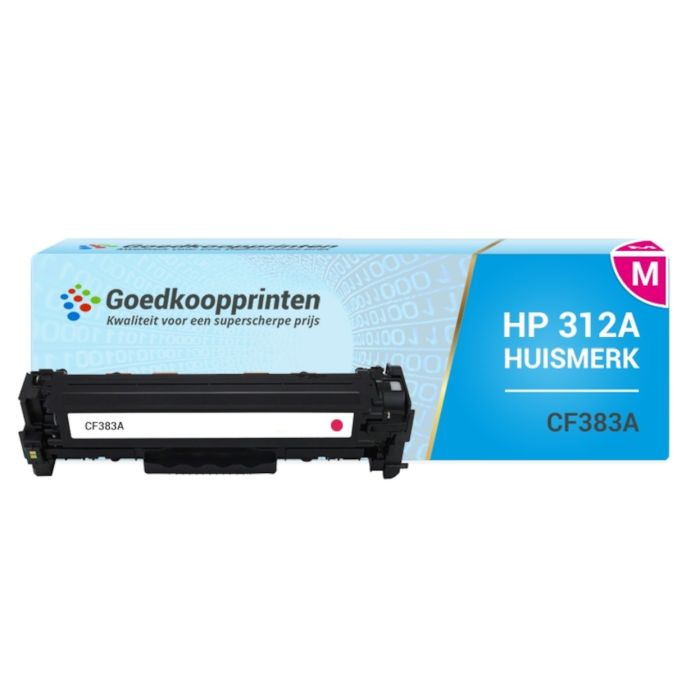 Huismerk HP CF383A (312A) toner Magenta - 2.800 afdrukken main product photo