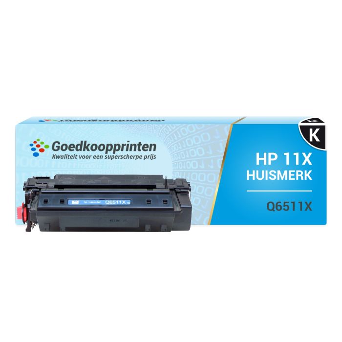 Huismerk voor HP 11X toner Zwart (Q6511X) 12.000 afdrukken main product photo