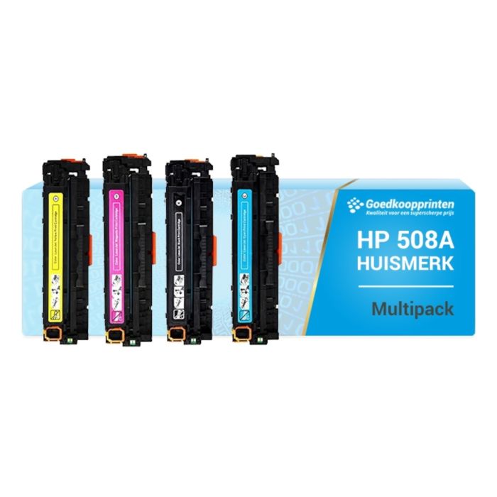 Huismerk set voor HP 508A toner / HP 508X toner Multipack main product photo