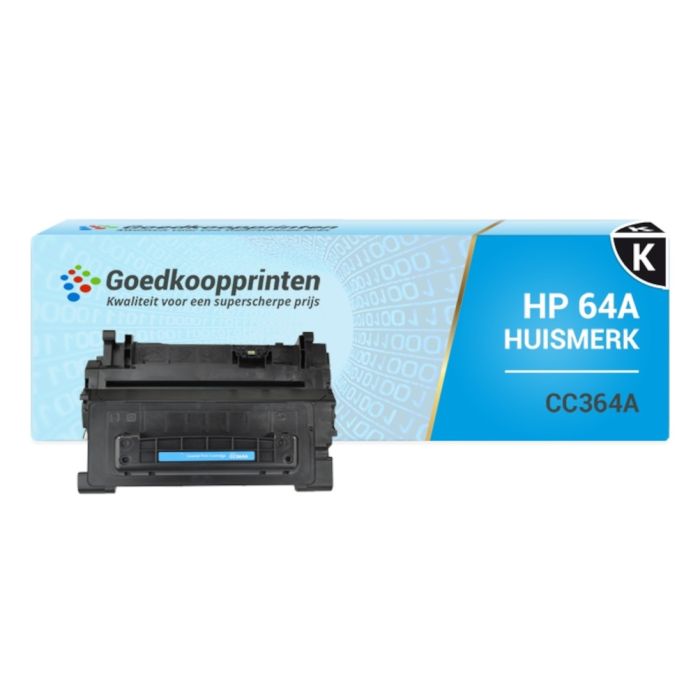 Huismerk HP 64A toner / HP CC364A toner Zwart (10.000 afdrukken) main product photo