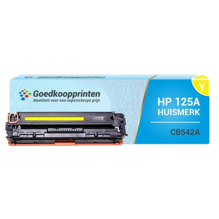 Huismerk voor HP CB542A toner Geel (1.800 afdrukken) main product photo