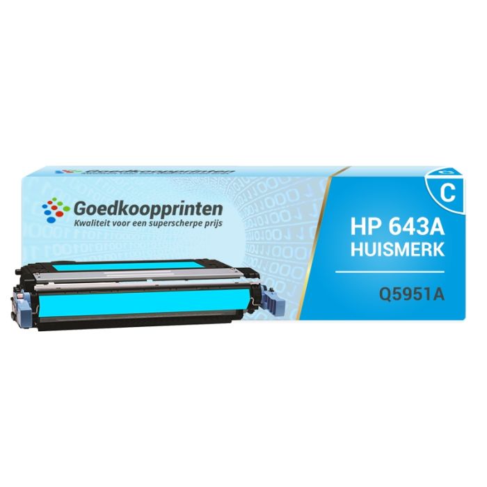 Huismerk voor HP Q5951A toner Cyaan (10.000 afdrukken) main product photo