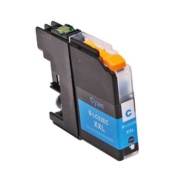 Brother LC-22E Cyaan inktcartridge - Huismerk main product photo