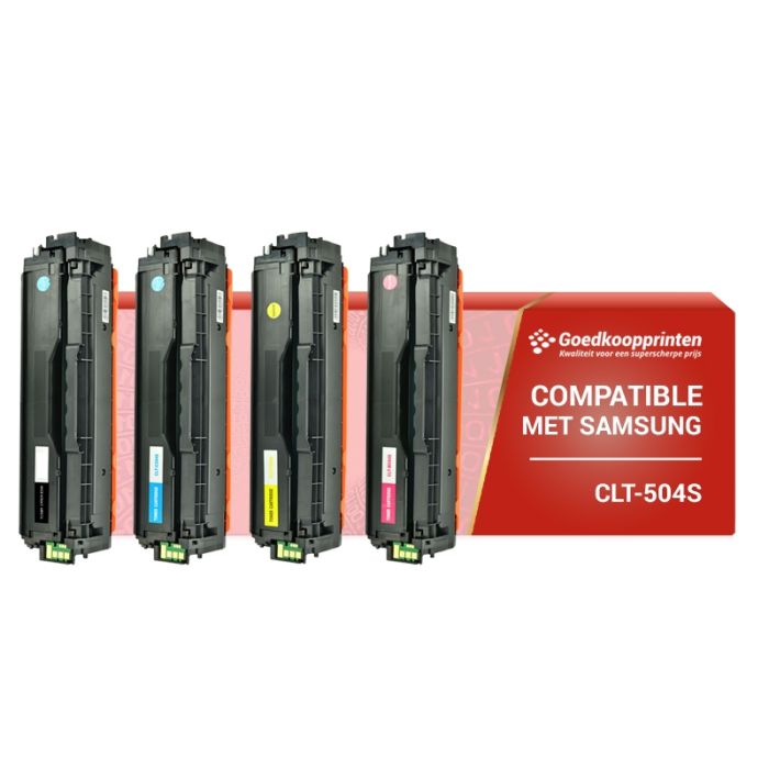 Samsung CLT-504S toner Multipack - Huismerk Actie Set main product photo