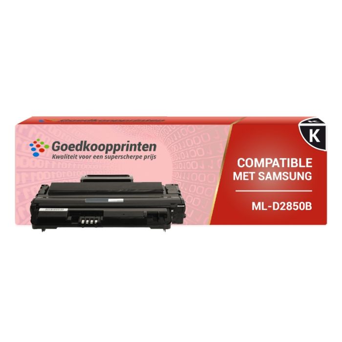 Samsung ML-D2850B toner cartridge (ML-D2850A toner) Zwart (5.000 afdrukken) - Huismerk main product photo