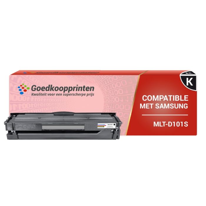 Samsung MLT-D101S toner cartridge Zwart - Huismerk (1650 afdrukken) main product photo