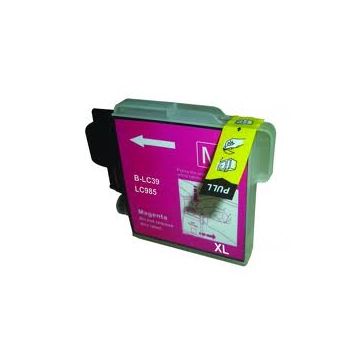 Brother LC-985M inkt cartridge Magenta (19 ML) - Huismerk