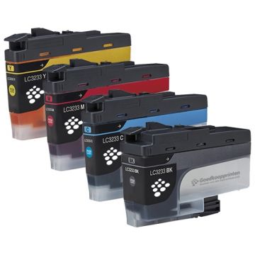 Brother LC-3233 inkt cartridge Multipack - Huismerk set