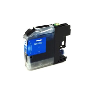 Brother LC-225C XL inkt cartridge Cyaan (Huismerk)