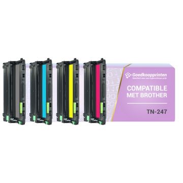 Brother TN-243 / TN-247 toner cartridge Multipack - Huismerk