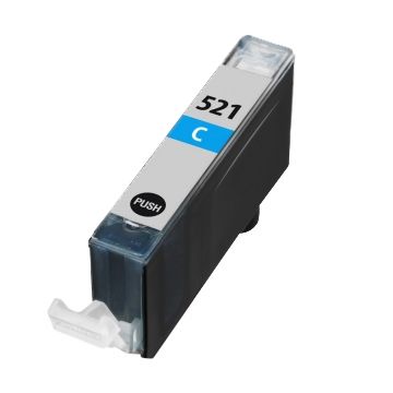 Canon CLI-521C XL inkt cartridge Cyaan (11ML) - Huismerk