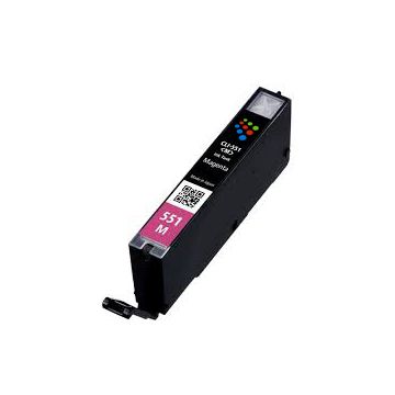 Canon CLI-551M XL inkt cartridge Magenta (CLI551M) 15ML - Huismerk cartridges