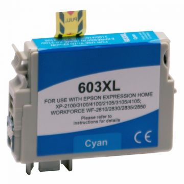 Epson 603XL inkt cartridges Cyaan - Huismerk
