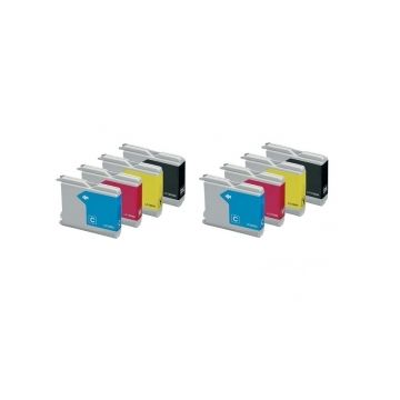 ACTIE: Brother LC-1000 Multipack inkt cartridges (set 8x) - Huismerk