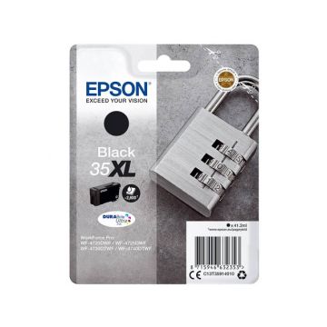 Epson T3591 XL inkt cartridge Zwart 41,2ML (35XL) - Origineel