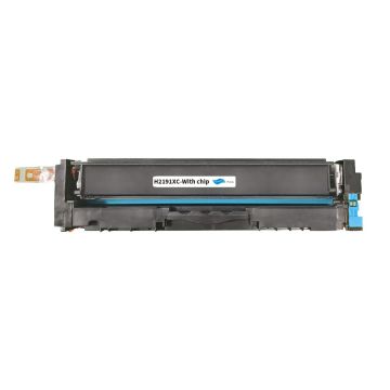 Huismerk voor HP W2191X (219X) toner Cyaan MET CHIP hoge capaciteit