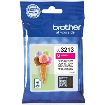 Brother LC-3213M inkt cartridge Magenta - Origineel