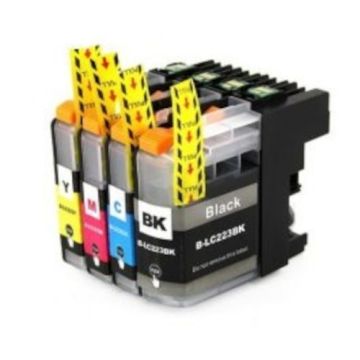 Huismerk Brother LC-223 inkt cartridge 4-Kleuren Multipack (47,5 ml)