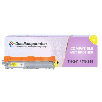Brother TN245Y toner Geel (TN241Y) 2.200 afdrukken - Huismerk