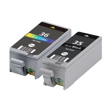 Canon PGI35 inkt cartridge / Canon CLI36 inkt cartridge Multipack - Huismerk set Canon PGI35 inkt cartridge / Canon CLI36 inkt cartridge Multipack - Huismerk set