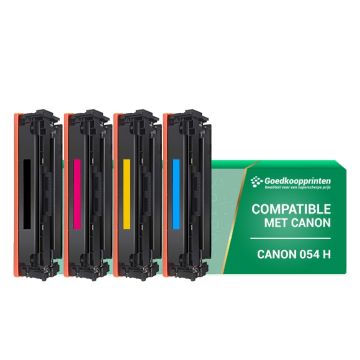 Canon 054H toner cartridge Multipack - Huismerk set