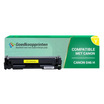 Canon 046H toner cartridge Geel - Huismerk