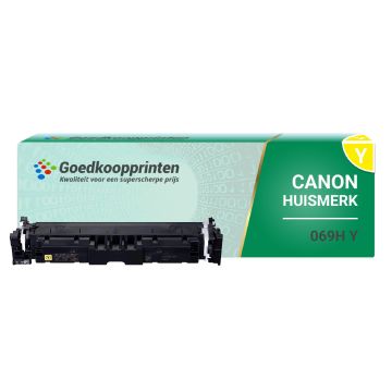 Canon 069H toner cartridge Geel huismerk - 5500 afdrukken