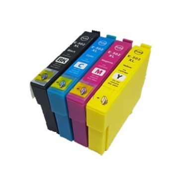 Huismerk Epson 502XL inkt cartridges 4-Kleuren Multipack (72,8 ml)