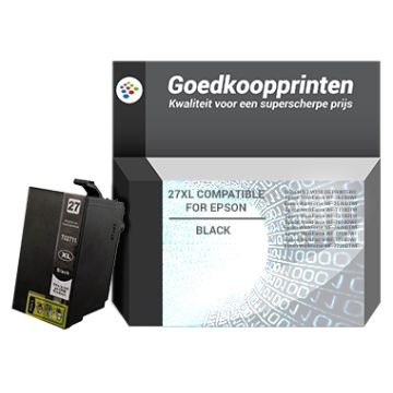 Epson T2711 inkt cartridge Zwart - Huismerk (35 ML) Epson T2711 inkt cartridge Zwart - Huismerk (35 ML)