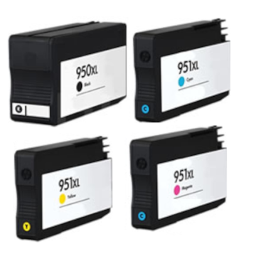 Huismerk HP 950XL / HP 951XL inkt cartridges 4-Kleuren Multipack (158,5 ml)